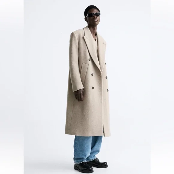 Zara Jackets Coats Mens Zara Long Coat Poshmark